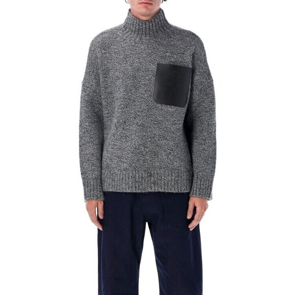 J. W. Anderson Leather Patch Pocket Jumper - NWT